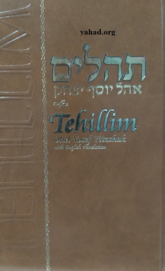 Tehillim Ohel Yosef Yitzchok With English 