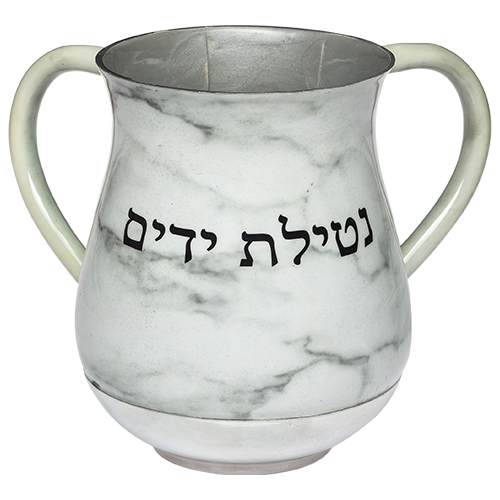 Легкая алюминиевая натла мраморный дизайн - An elegant marble-colored aluminum washing cup with printing